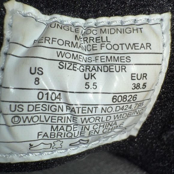 MERRELL JUNGLE MOC WATERPROOF WOMENS 8 Polartec Thinsulate Suede Slip On Shoes - Picture 9 of 9